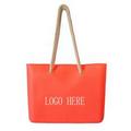 Silicone Hang Bag,Summer beach woman bag , Woman Shopping tote
